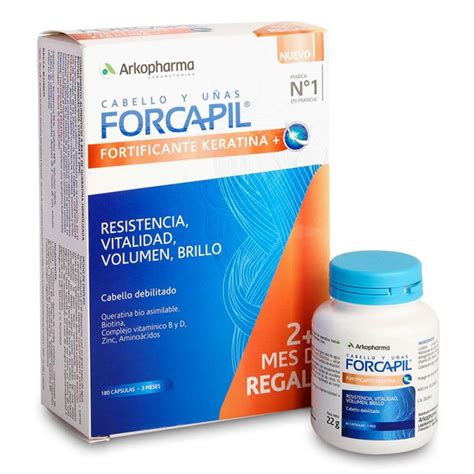 Triplo Arkopharma Forcapil Fortificante Con Keratina X C Psulas