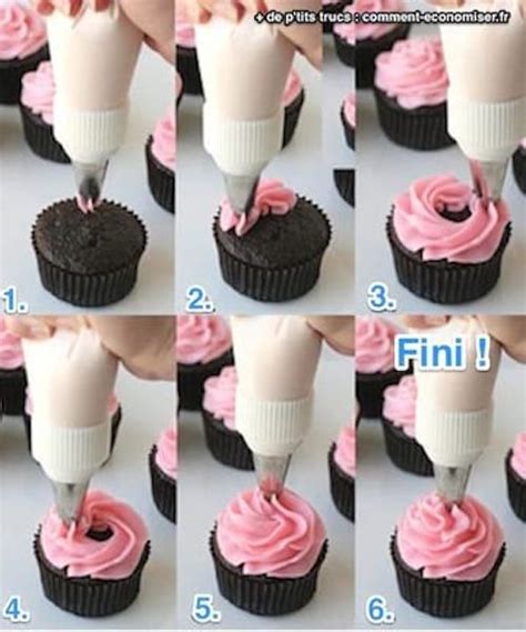 How To Decorate Cupcakes With Fondant Icing And Piping Tips For The Top