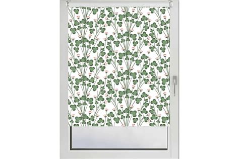 Рулонная штора PRAKTO PRINT 50x160 см Клевер полевой, день 9403217840 ...