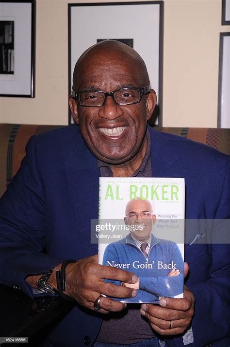 Al Roker greets fans and signs copies of his book "Never Goin Back ...