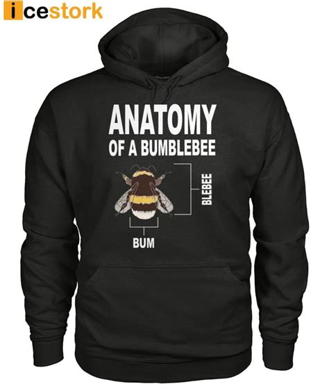 Anatomy Of A Bumblebee Shirt Icestork