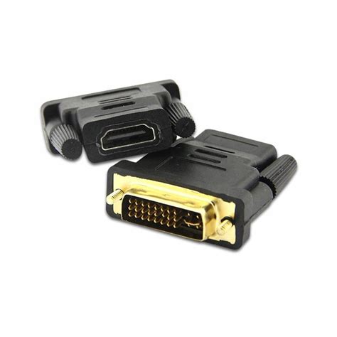 Przejście adapter gniazdo HDMI wtyk DVI I 24 5 PIN 10483159910