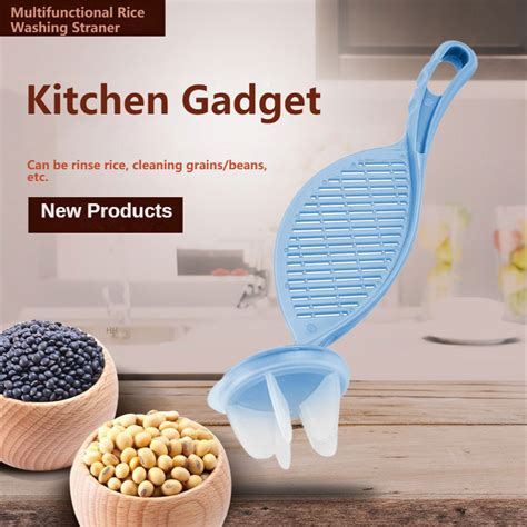 Fan S ToneVegetable Fruit Cleaning Strainer Rice Leakproof Water