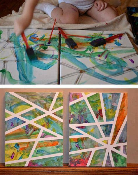 canvas art ideas for toddlers - Anisa Sinclair