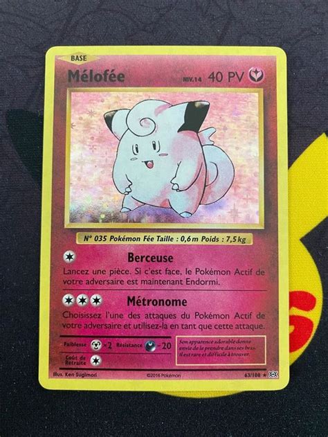 Carte Pokémon XY Évolution Mélofée Kaufen auf Ricardo