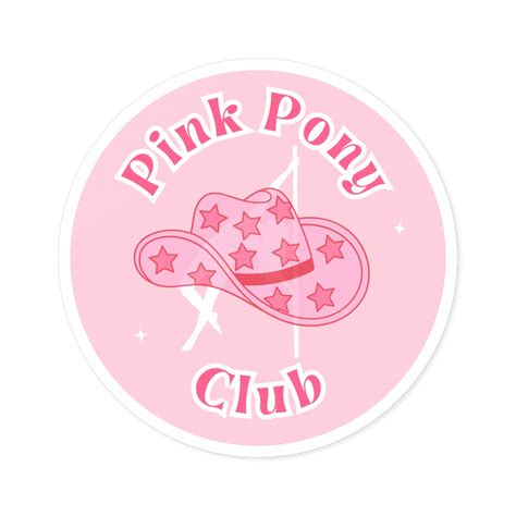 Chappell Roan Pink Pony Club Sticker Etsy