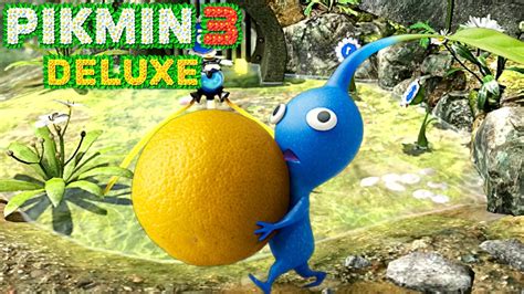 Blue Pikmin Garden Of Hope Pikmin 3 Deluxe Gameplay Walkthrough