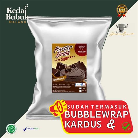 Jual Super Bubuk Minuman Dark Chocolate Kg Javaland Shopee Indonesia