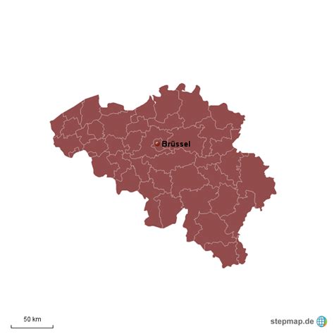 Stepmap Belgien Landkarte F R Deutschland