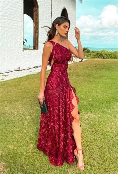 Lace Dress Long Long Prom Dress Evening Dresses Long The Dress Red