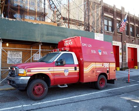 E034 Fdny Ladder 21 Chemical Protective Clothing Utility Truck Hells