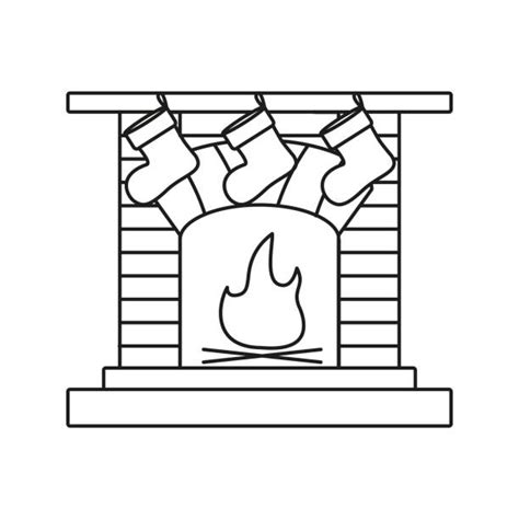 Gas Log Fire Illustrations Royalty Free Vector Graphics And Clip Art Istock