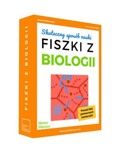 Fiszki Z Biologii Biologia E Booki Fiszki Matura100procent