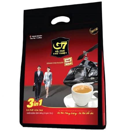 Jual TERMURAH Kopi Vietnam G7 Trung Nguyen 1 Pack Isi 50 Sachet 3in1