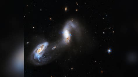 Hubble House Telescope captures dazzling picture of interacting ...