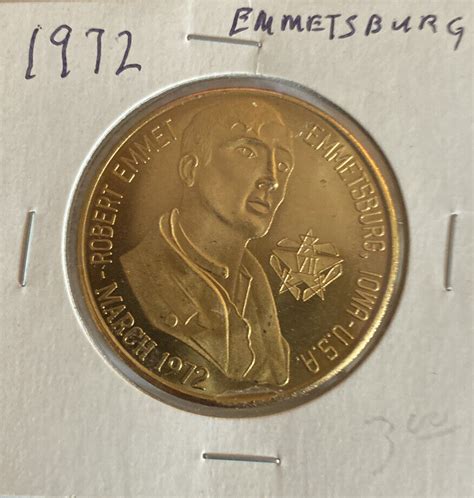 1972 Emmetsburg Iowa Sister City Of Dublin Ireland Irish Dollar Ebay