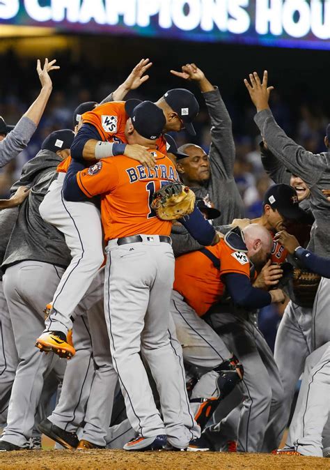 Inside look at Astros' first World Series champagne celebration