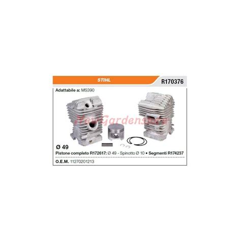 Stihl Chainsaw Ms Segment Piston Cylinder R Cylinders And