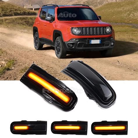 Dla Jeep Renegade Led Dynamiczne Kierunkowskazy Lusterka