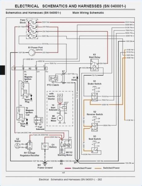 John Deere X320 Wiring Diagram