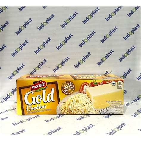 Jual Keju Cheddar Prochiz Gold Repack 250gr Shopee Indonesia