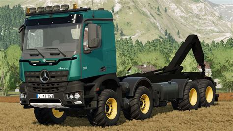 Ls Mercedes Arocs Agrar It Runner V Farming