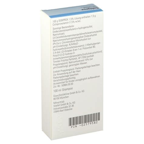 Sebiprox 1,5% Lösung 100 ml mit dem E-Rezept kaufen - Shop Apotheke