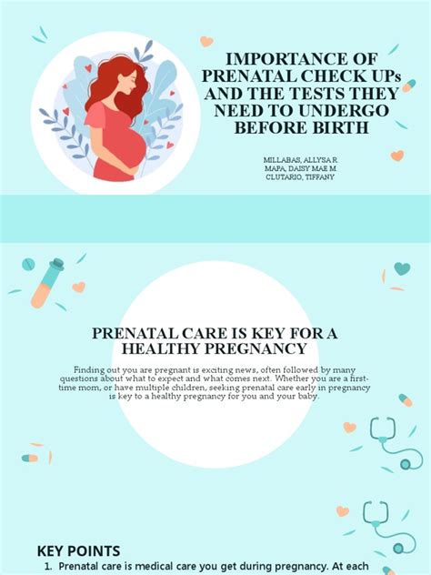 The Importance of Prenatal Care: A Comprehensive Guide to Prenatal Checkups, Tests, and ...