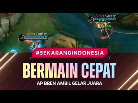 Ap Bren Yang Bermain Sangat Luar Biasa Berhasil Menutup Perlawanan