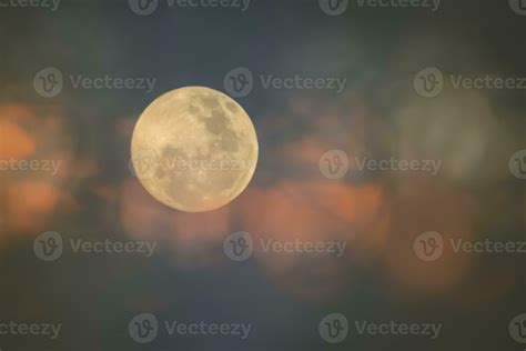 Moon in the night sky , Background 26208987 Stock Photo at Vecteezy