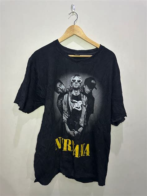 Vintage Nirvana By Giant Fake Mens Fashion Tops And Sets Tshirts