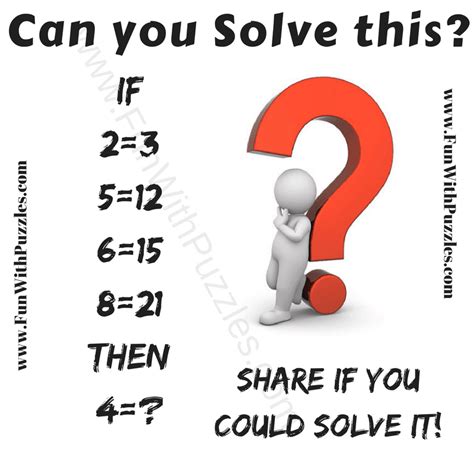 Fun Maths Logical Puzzle Question And Answer Artofit