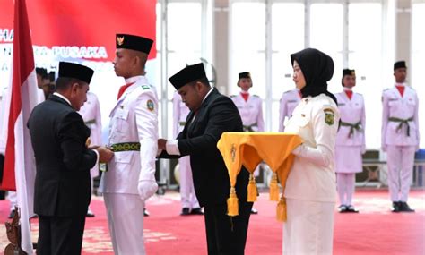 Kukuhkan Paskibraka Sumut Edy Rahmayadi Ingin Generasi Muda