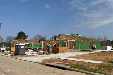 Habitat For Humanity Lgi Homes Are Building Four Homes In One Week