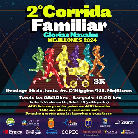 Mejillones Se Prepara Para La Gran Corrida Familiar 3k Glorias Navales 2024 Mejillones