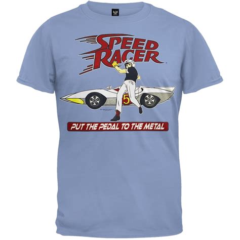 Speed Racer Pedal To The Metal T Shirt Ebay