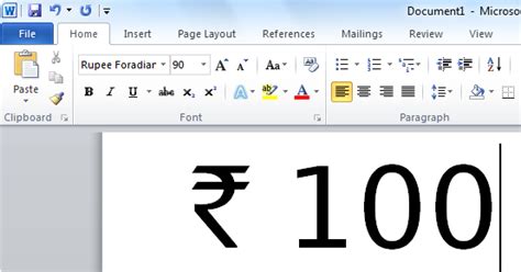 Download Indian Rupee Font To Use Indian Rupee Symbol In Your Documents