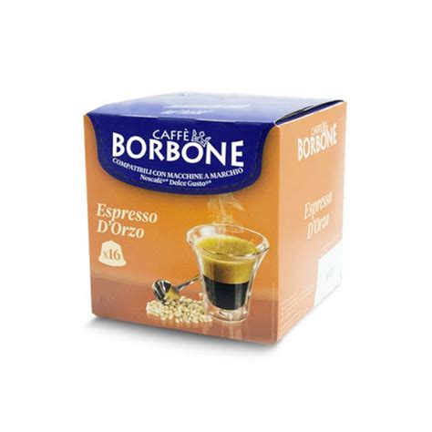 16 Capsule Caffè Borbone ESPRESSO D ORZO Compatibili con macchine a