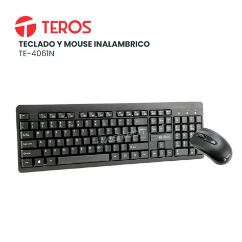 Combo Teros Teclado Y Mouse Inalambrico Te N