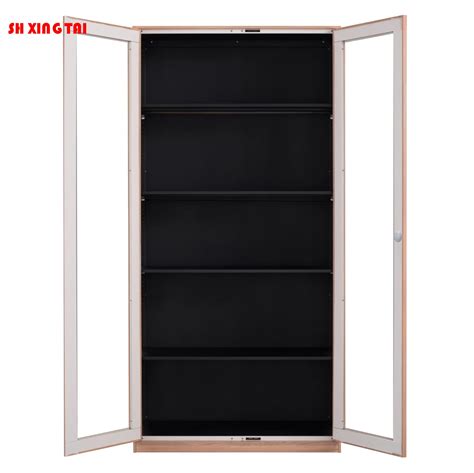 High Quality Swing Glass Door Colorful Customized Steel Metal Filing