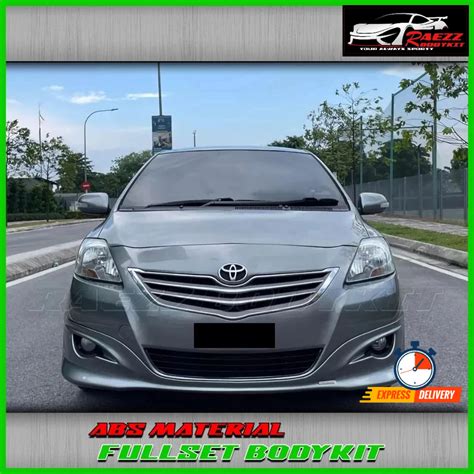 Ready Stock Toyota Vios NCP 93 2007 2013 TRD Sportivo Bodykit