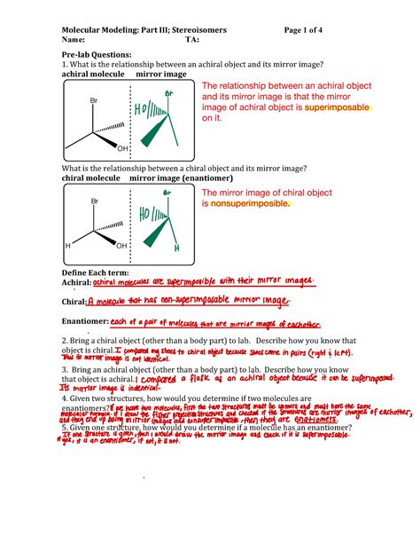 Modeling Week5 Turn In1 2 Name Ta Pre Lab Questions What Is The