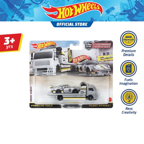 Hot Wheels Premium Legends Transport Hauler ฮอตวล พรเมยม รถบรรทกรถยนต HPG19 Lazada co th