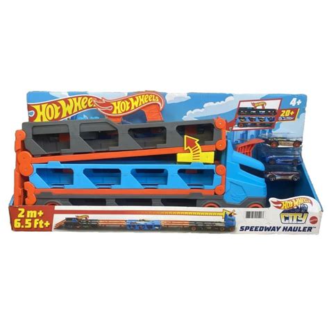 Hot Wheels Speedway Hauler Storage Carrier Shopee Malaysia