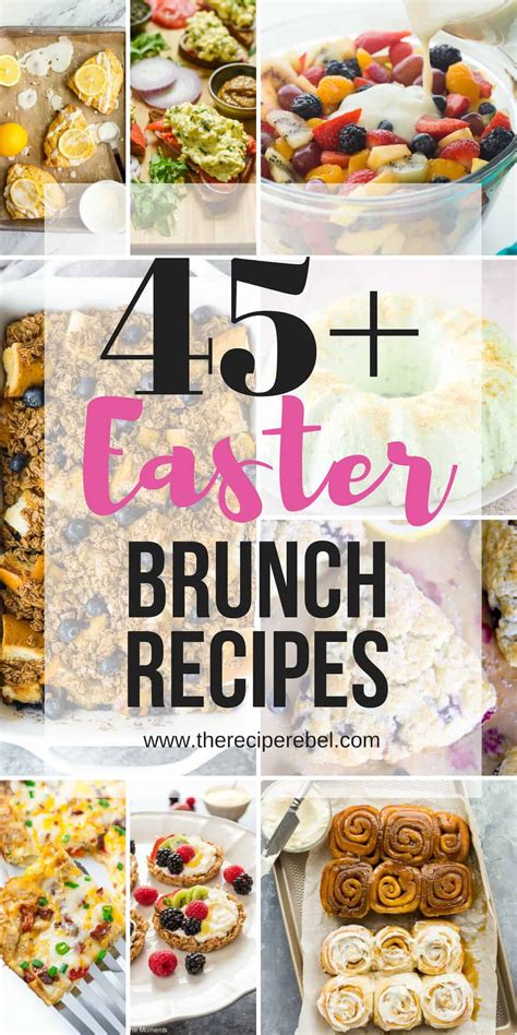 45+ Easter Brunch Ideas (sweet and savory!) - The Recipe Rebel