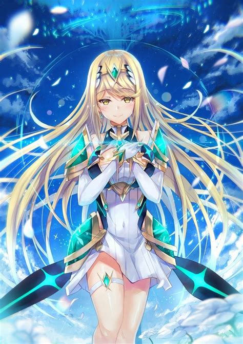 Mythra Xenoblade Chronicles Xenoblade Chronicles 2 Anime