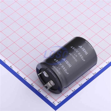 ELH2WM681R50LT AISHI Aihua Group Capacitors LCSC Electronics