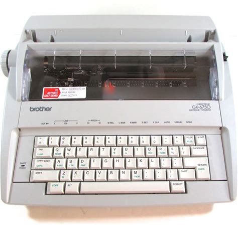 Hermano Gx 6750 Máquina De Escribir Eléctica Honduras Ubuy