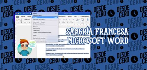 Crear Una Sangría Francesa O Colgante En Word Blog Word