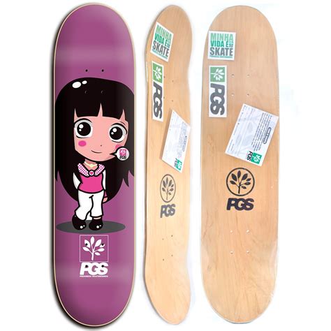 Shape De Skate Feminino Progress Pgs Menina Lixa Gr Tis